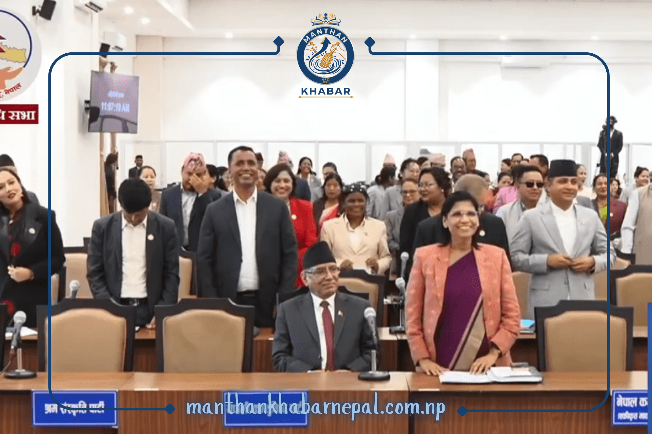 संसद् बैठक फेरि अवरुद्ध, प्रधानमन्त्रीको अभिव्यक्तिलाई लिएर विपक्षी दलहरूको निरन्तर विरोध