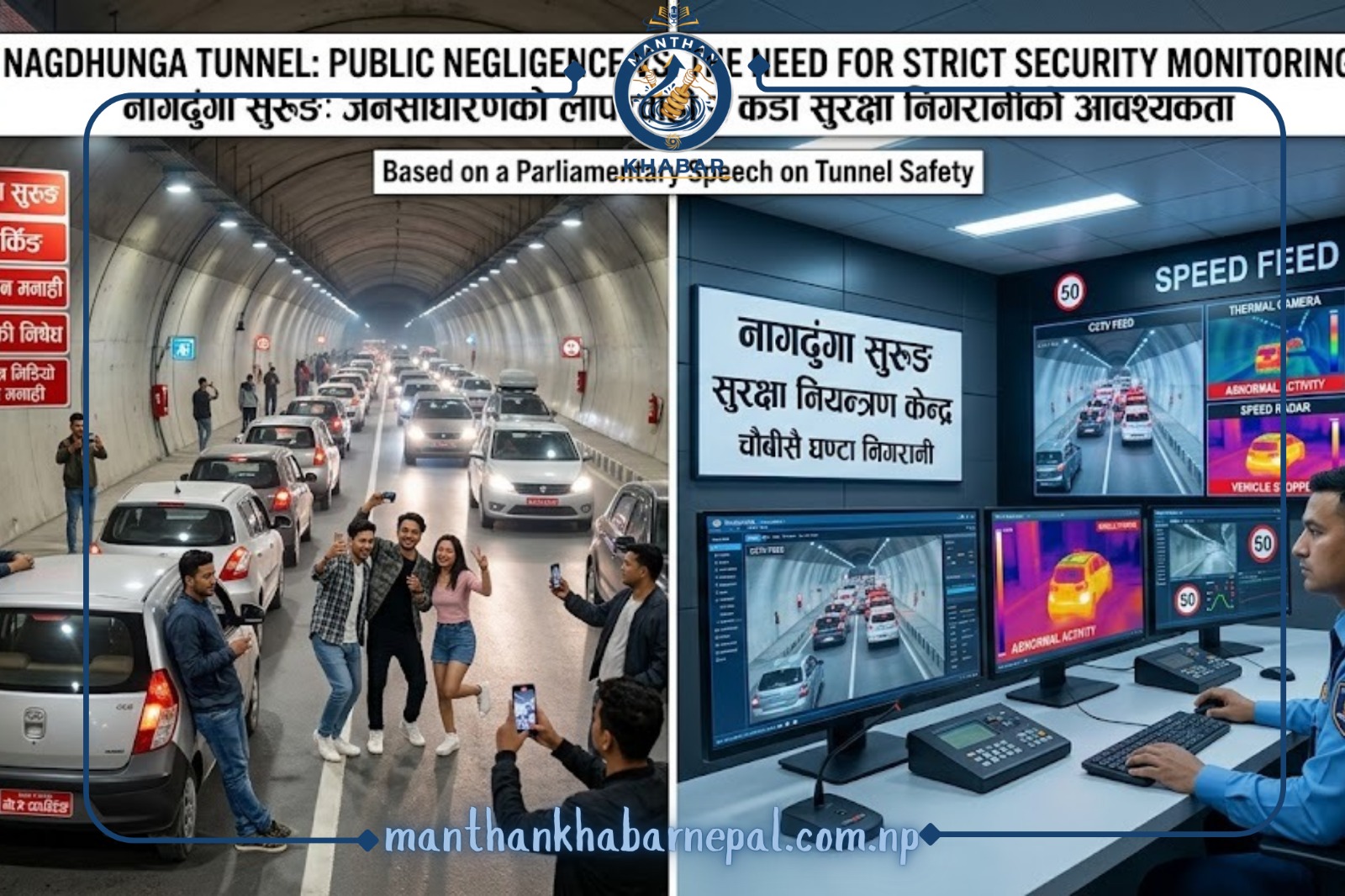 नागढुंगा सुरुङमार्गको सुरक्षामाथि सांसद थापाको गम्भीर चासो, आतङ्ककारी गतिविधिदेखि टिकटकसम्मका जोखिम औँल्याए
